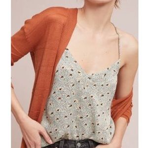 Anthropologie Silk V-Neck Cami